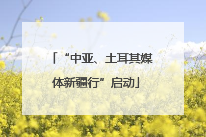 “中亚、土耳其媒体新疆行”启动