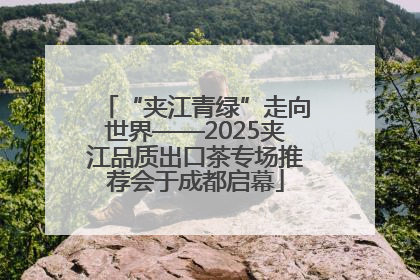 “夹江青绿”走向世界——2025夹江品质出口茶专场推荐会于成都启幕