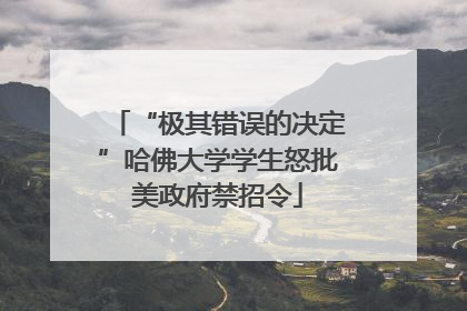 “极其错误的决定”哈佛大学学生怒批美政府禁招令