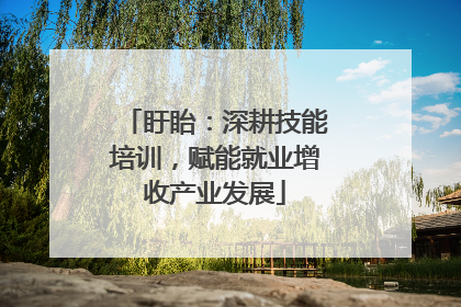 盱眙：深耕技能培训，赋能就业增收产业发展