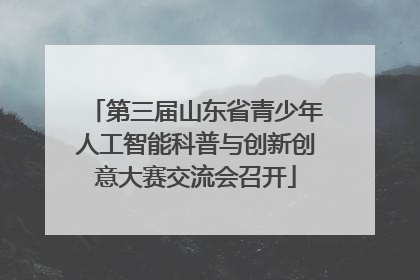 第三届山东省青少年人工智能科普与创新创意大赛交流会召开