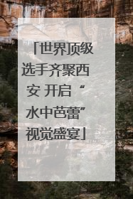 世界顶级选手齐聚西安 开启“水中芭蕾”视觉盛宴