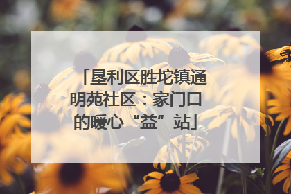 垦利区胜坨镇通明苑社区：家门口的暖心“益”站