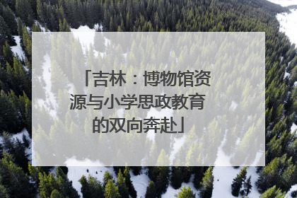 吉林：博物馆资源与小学思政教育的双向奔赴