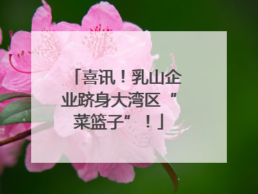喜讯！乳山企业跻身大湾区“菜篮子”！