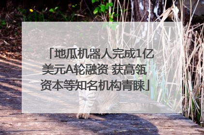 地瓜机器人完成1亿美元A轮融资 获高瓴资本等知名机构青睐