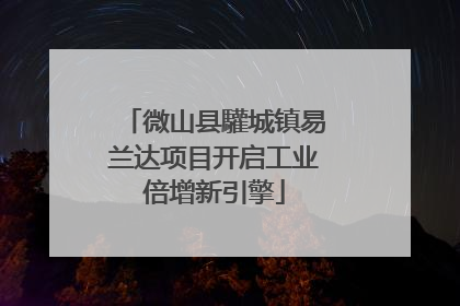 微山县驩城镇易兰达项目开启工业倍增新引擎