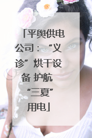 平舆供电公司：“义诊”烘干设备 护航 “三夏” 用电