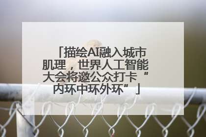 描绘AI融入城市肌理，世界人工智能大会将邀公众打卡“内环中环外环”