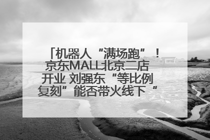 机器人“满场跑”！京东MALL北京二店开业 刘强东“等比例复刻”能否带火线下“618”？