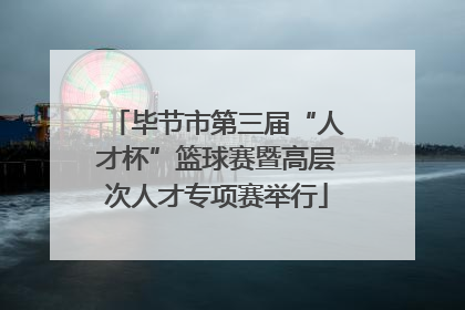毕节市第三届“人才杯”篮球赛暨高层次人才专项赛举行