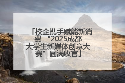 校企携手赋能新消费 “2025成都大学生新媒体创意大赛”圆满收官