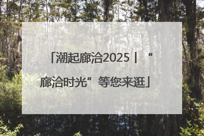 潮起廊洽2025丨“廊洽时光”等您来逛