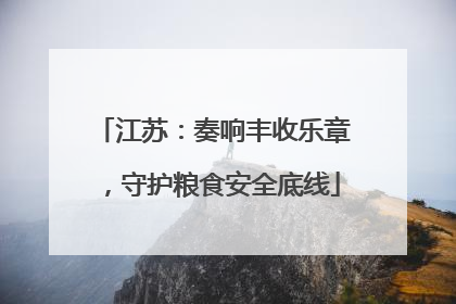 江苏：奏响丰收乐章，守护粮食安全底线