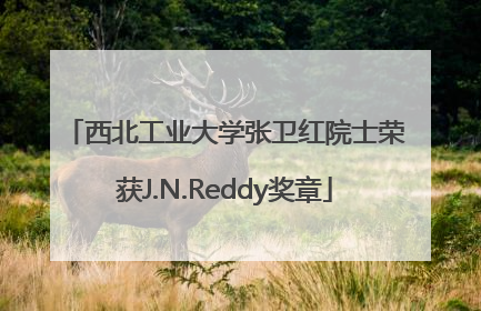 西北工业大学张卫红院士荣获J.N.Reddy奖章