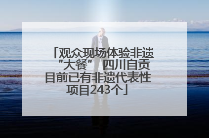 观众现场体验非遗“大餐” 四川自贡目前已有非遗代表性项目243个