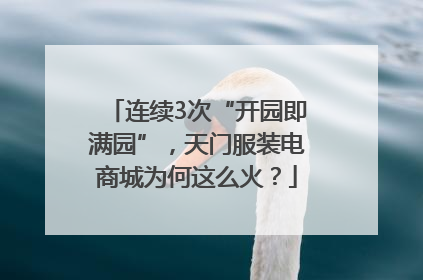 连续3次“开园即满园”，天门服装电商城为何这么火？