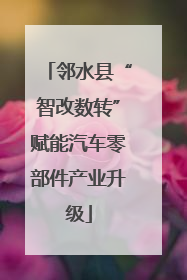 邻水县“智改数转”赋能汽车零部件产业升级