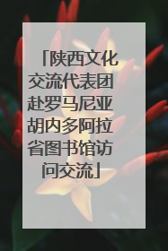陕西文化交流代表团赴罗马尼亚胡内多阿拉省图书馆访问交流