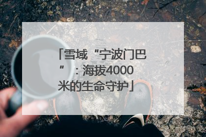 雪域“宁波门巴”:海拔4000米的生命守护