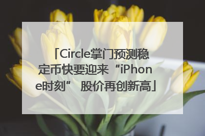 Circle掌门预测稳定币快要迎来“iPhone时刻” 股价再创新高